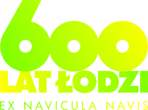 logo 6oo lat Łodzi