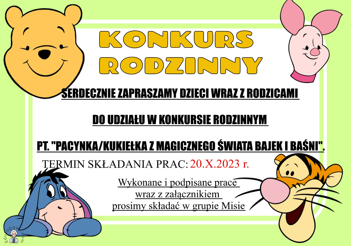 informacja o konkursie