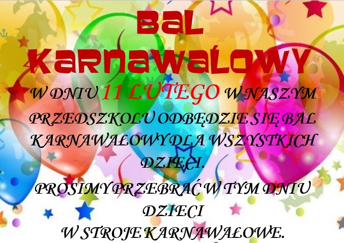 Bal karnawałowy